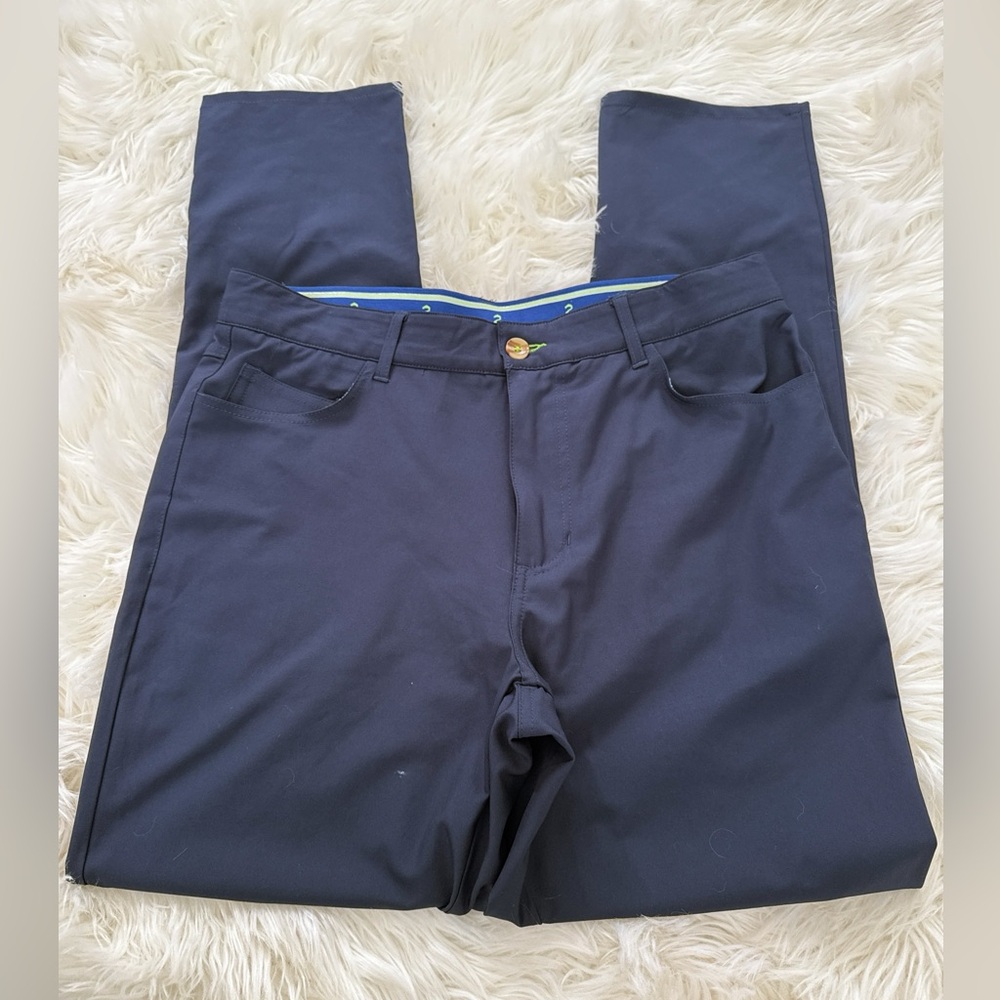 Tailorbyrd Navy and Green Performance Boxers